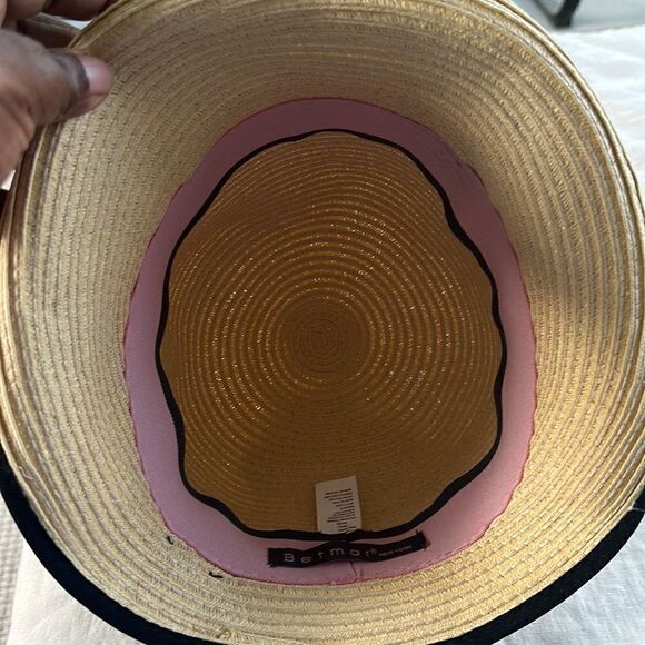 Betmar Women’s Straw Hat O/S - Picture 4 of 6